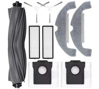Kit de repuesto para Dreame D10 Plus Gen 2 y robot aspirador con cepillo principal, cepillos laterales, filtros, toallitas y bolsas de polvo para una limpieza eficiente del hogar