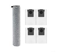 Kit de repuesto para Dreame para x50 Pro para Aqua 10 Ultra con cepillo de rodillo y bolsas para el polvo, accesorios de microfibra reutilizables para aspiradoras robot, cuidado del suelo, paquete de