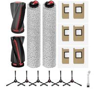 Kit de repuesto para EUFY para robot aspirador omni E28 y E25, cepillo principal, cepillos laterales, filtro HEPA, bolsa para el polvo y fregonas, juego de accesorios de 16 piezas