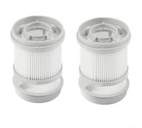 Kit de repuesto para filtro de aspiradora Xiaomi G20 Max G20 Max Accesorios de filtro de aspiradora HEPA incluye 2 almohadillas de prefiltro y 2 redes de postfiltro (gris)