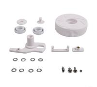 Kit de repuesto para limpiador de piscinas Polaris para 180 280 que contiene rueda C10 C16 rodamiento polea loca y soporte de fijación