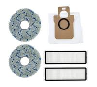 Kit De Repuestos For Cepillos, Filtros Y Mopas Compatibles Con Xiaomi Robot Aspirador X20 Plus/X20. Accesorios For Aspiradoras.(HE-6)