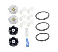 Kit de repuestos para licuadora de 14 piezas compatible con Nutribullet de 900 W y 600 W con engranajes superiores