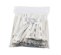 Kit de resistencia SMD 1206 de 4250 piezas con 170 valores entre 1 ohmio y 10 m ohmios 1% de tolerancia para aplicaciones de laboratorio