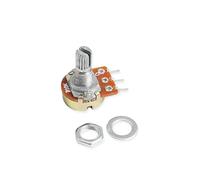 Kit de resistencia variable con potenciómetro rotatorio amplificador de eje de 15 mm WH148, B10K, 1K, 2K, 5K, 20K, 50K, 100K, 250K, 5 unidades(50K Ohm)