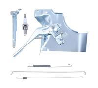Kit de resorte de la barra de enlace del regulador de la palanca del brazo de control del acelerador, compatible con motores de 4 tiempos GX340, GX390, 188F, 190F, 11HP y 13HP.