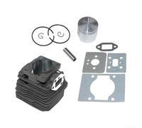Kit de revestimiento de cilindro de reparación de motor 510064201 515361401 597631801 593305001 G45 4500-12110 para desbrozadoras Zenoah con componentes completos de pistón y junta