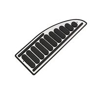 Kit de revestimiento Para Focus 2 3 4 MK2 MK3 MK4 2005-2022 Pedales De Acelerador De Coche Juego De Pedales De Freno Cubiertas Cubierta De Pedales De Descanso De Embrague(Rest pedal)