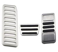 Kit de revestimiento Para Mustang 2015-2021 Cubierta Acelerador Y Freno Reposapiés Pedal Pedales De(C)