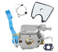 Kit de revisión de carburador 8 en 1 para 125B para 125BX para 125BVX para modelos de soplador de hojas, incluye todas las piezas esenciales para una función fiable del motor