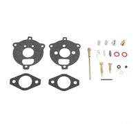 Kit de revisión de carburador de 19 piezas para modelos 394693 291763 398235 295938 incluye sellos y componentes, actualización de rendimiento del motor, construcción de instalación fácil de usar