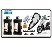 Kit de revisión de filtro de aire, filtro de aceite y aceite para Piaggio Beverly 350 Sport Touring con ABS - Beverly 350 todos los modelos solo con ABS original Piaggio.