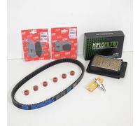 Kit de revisión de mantenimiento Sceed24 para Scooter Sym 125 Symphony SR 4T AC 2014 a 2020 12.7003238