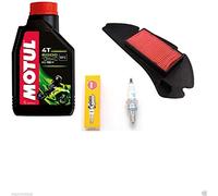 Kit de Revisión para Honda Nes, PS, Dylan, SH 125/150: Aceite Motul, Filtro, Bujía
