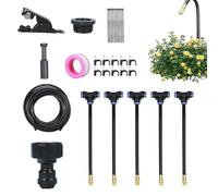 Kit de Riego Automático - Automático De Riego Para Jardín,Herramienta De Rápida Conexión Para Aspersión Y Nebulización En Parque, Terraza Y Macetas De Balcón