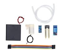 Kit de Riego Automático Electrónico DIY, Módulo Sensor de Humedad de Suelo con Bomba 5V - Ajuste de Sensibilidad, Sin Programación, Uso Fácil para Jardinería