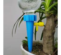 Kit de riego automático para plantas de 24 piezas, dispensador de sistema de riego por goteo para jardín doméstico, uso interior y exterior.