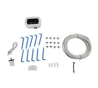 Kit de riego automático por goteo para interiores y exteriores con temporizador, tubo sensor de agua y tubo para riego eficiente de plantas y mantenimiento de jardines