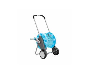 Kit de riego - CELLFAST - COMPACTO - Carro con ruedas - Manguera 1/2" 20 m - Accesorios IDEAL