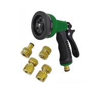 Kit de Riego Faithfull con 9 Patrones y Conectores para Jardín
