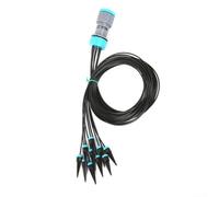 Kit de riego por goteo basado en ABS con 10 goteros para un funcionamiento estable en diferentes condiciones de temperatura y humedad
