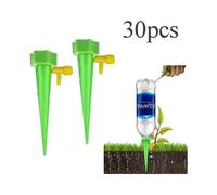 Kit de riego por goteo de 30 piezas, sistema de riego automático ajustable para plantas de interior.