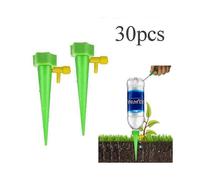 Kit de riego por goteo de 30 unidades, sistema de riego automático ajustable para plantas de interior.