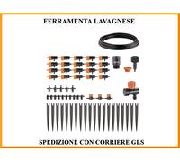 Claber Kit goteo 20 macetas para sistema de riego por goteo para las plantas en macetas