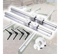 Kit de riel guía lineal con rodamientos para un movimiento deslizante suave en aplicaciones industriales