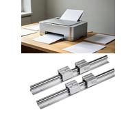 Kit de riel guía lineal, eje óptico cilíndrico con soporte de aluminio con bloques deslizantes, SBR12/16/20/25/30, for máquinas CNC(SBR16 500mm/19.7")