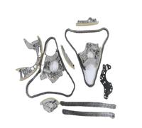 Kit de rieles de cadena de distribución del motor compatible con S7 S8 RS6 C7 Continental 4.0 V8 06E109217Q 06E109218T 06E109465BA 06E109465AS