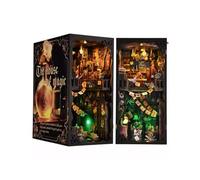 Kit de rincón de Libros con Luces LED, construye tu casa en Miniatura, decoración de estantería Ideal para Cualquier colección de Libros