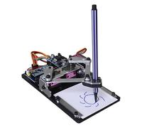 Kit de robot de dibujo con plotter de bolígrafo, robot de escritura inteligente con control Bluetooth, programación de código abierto para niños, montado por el usuario, rendimiento estable