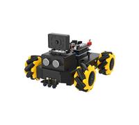 Kit de Robot Inteligente con Inteligencia Artificial para Rueda Mecanum R3 con Cámara ESP32, Aplicación de Control de Video FPV para Niños en