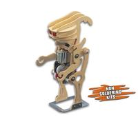 Kit de robot motorizado de madera