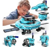Kit de robot solar de bricolaje - Kit de construcción de energía solar para niños, piezas electrónicas ABS, juguete educativo de iluminación de | Juguetes científicos de aprendizaje creat