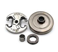 Kit de rodamientos de agujas de piñón de tambor de embrague 7T de 0.3 pulgadas para motosierra Husqvarna 340 345 346XP 350 351 353 445 450 E