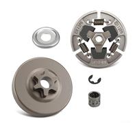 Kit de rodamientos de piñón de tambor de embrague para MS192T MS193T MS200T MS201 piezas de motosierra, juego de repuesto de montaje de embrague de 6 dientes de paso 3/8