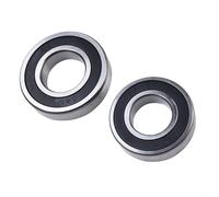 Kit de rodamientos y sellos para lavadoras de carga frontal, piezas de reparación de eje de araña de tambor con sello de fugas de agua para fijar el ciclo de giro ruidoso, compatible con (A)