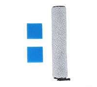 Kit de rodillo de esponja para aspiradora EUREKA NEW400 en húmedo y seco, rollo de filtro de franela de microfibra de alta densidad con 2 esponjas, accesorio suave para el cuidado del suelo