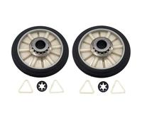 Kit de rodillo de soporte for tambor trasero de secadora 349241T, compatible con Kenmore y Whirlpool, modelos 26000349241, 337089, 3389901 y 3397588.
