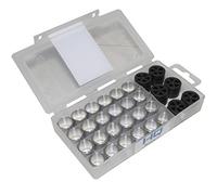 Kit de rodillos 19 x 15,5 g 3,5 - 4 - 4,5 - 5