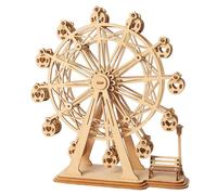 Kit de rompecabezas de madera 3D clásico coleccionable de Robotime cortado con l