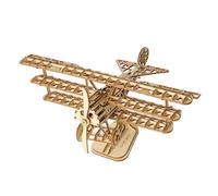 Kit de rompecabezas de madera 3D clásico coleccionable de Robotime cortado con l