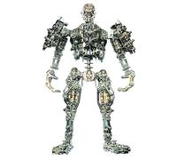 Kit de rompecabezas de metal 3D para adultos, kit de modelo de esqueleto mecánico futurista de metal, exhibición creativa de moda y regalo (1250 piezas)