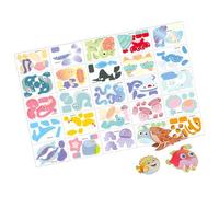 Kit De Rompecabezas De Papel 3D - 25 Piezas 3.34x3.34 Pulgadas Rompecabezas 3D De Aprendizaje Interactivo DIY, Juguete De Montaje Creativo | Habilidades Educativas En Resolución De Problemas Para El