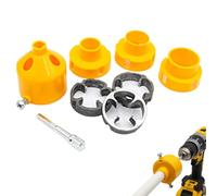 Kit De Roscador De Tubos - Cuchilla de Corte para Fontanería,Juego de Troqueles Redondos para Tuberías - Para Reparaciones De Fontanería Industrial Doméstica Mantenimiento