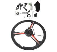 Kit de rueda de Motor de tracción trasera, 36V, 350W, 26 pulgadas, Kit de conversión de bicicleta eléctrica con controlador, Panel S866, 25KM por hora