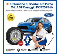 Kit De Rueda De Respaldo Para Ford Puma 17” Cric OK MEGABOX DOT2025