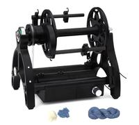 Kit de rueda giratoria eléctrica con avance y retroceso, velocidad máxima de 800 rpm, volante de fibra de carbono, 4 rodamientos de bolas para tejer hilo profesional